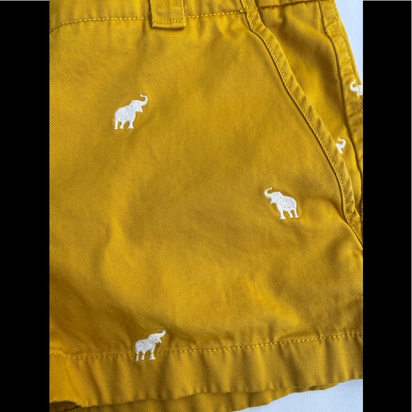 J. Crew Embroidered Elephant Critter Shorts 2 - Picture 2 of 9